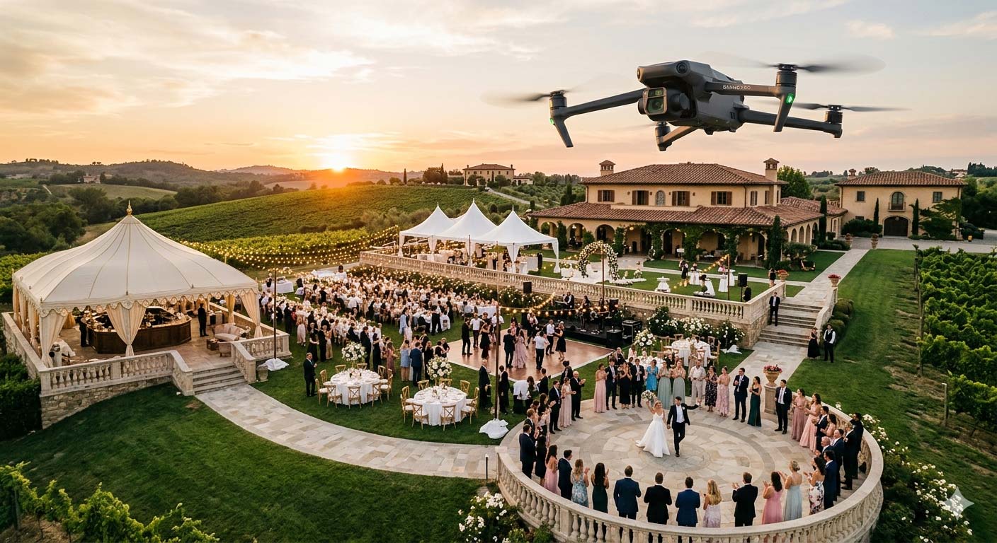 Wedding Drone Shoot